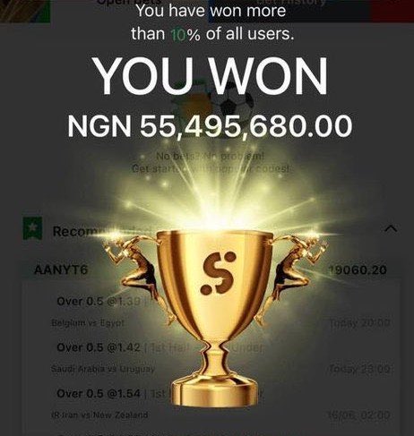 BOSSTIPZ22's tweet photo. 55.4M✅💥🎉
Drop aza if  N40K  is not too small
Crediting from first 187 likes and reposts https://t.co/Q3yTCWcUez