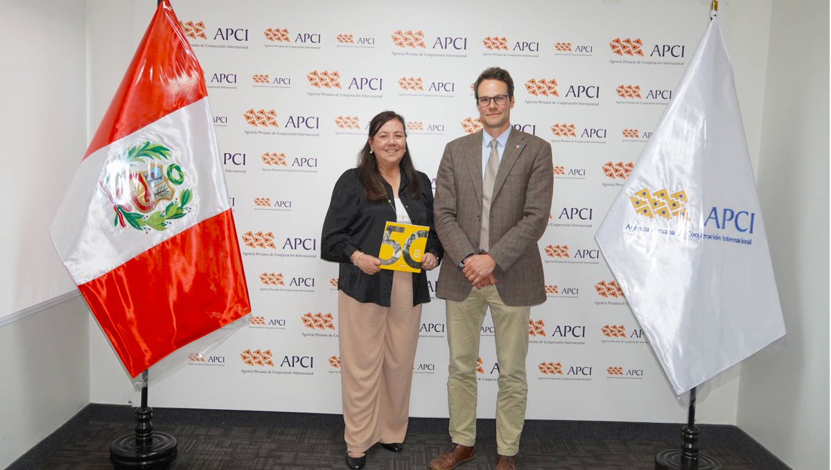 apciagencia's tweet photo. 📢#APCI y #UNFPA reafirman compromiso para impulsar la #cooperación internacional en beneficio de la población peruana 🇵🇪
Ver nota 👉
https://t.co/isTHUjqJjC https://t.co/eqDIJXTOgV