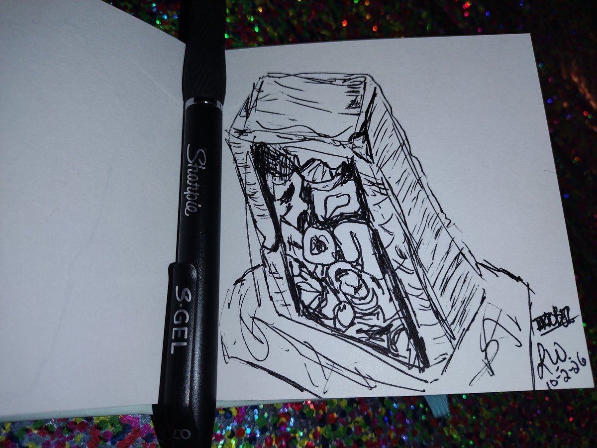 artNprayer's tweet photo. #inktober2026 did a quick sketch 🖋️ https://t.co/hUYzfeM2UK
