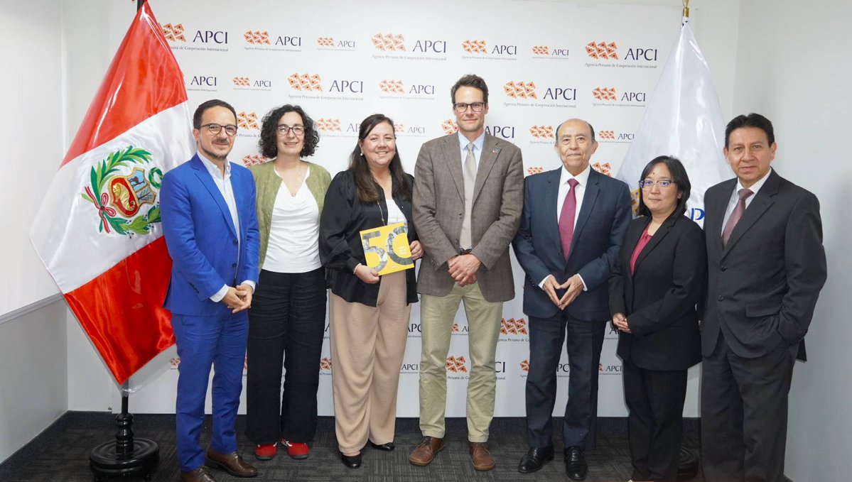 apciagencia's tweet photo. 📢#APCI y #UNFPA reafirman compromiso para impulsar la #cooperación internacional en beneficio de la población peruana 🇵🇪
Ver nota 👉
https://t.co/isTHUjqJjC https://t.co/eqDIJXTOgV