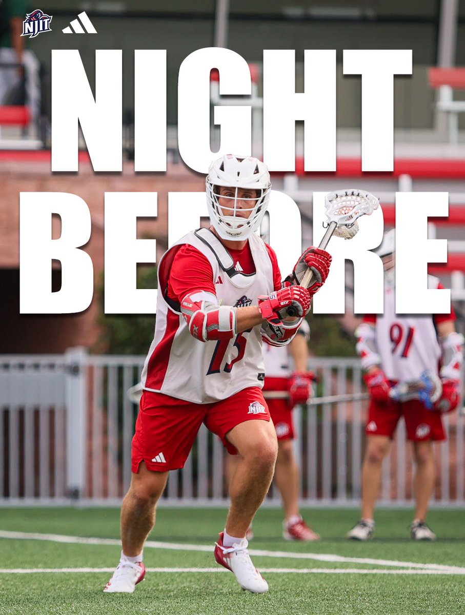 NJITMLAX's tweet photo. The Night Before ⏳

Headed to Long Island for 2️⃣ games in the Nick Colleluori Classic at Hofstra tomorrow morning.

#FPO I #OGT https://t.co/OK2Mjvm1EP