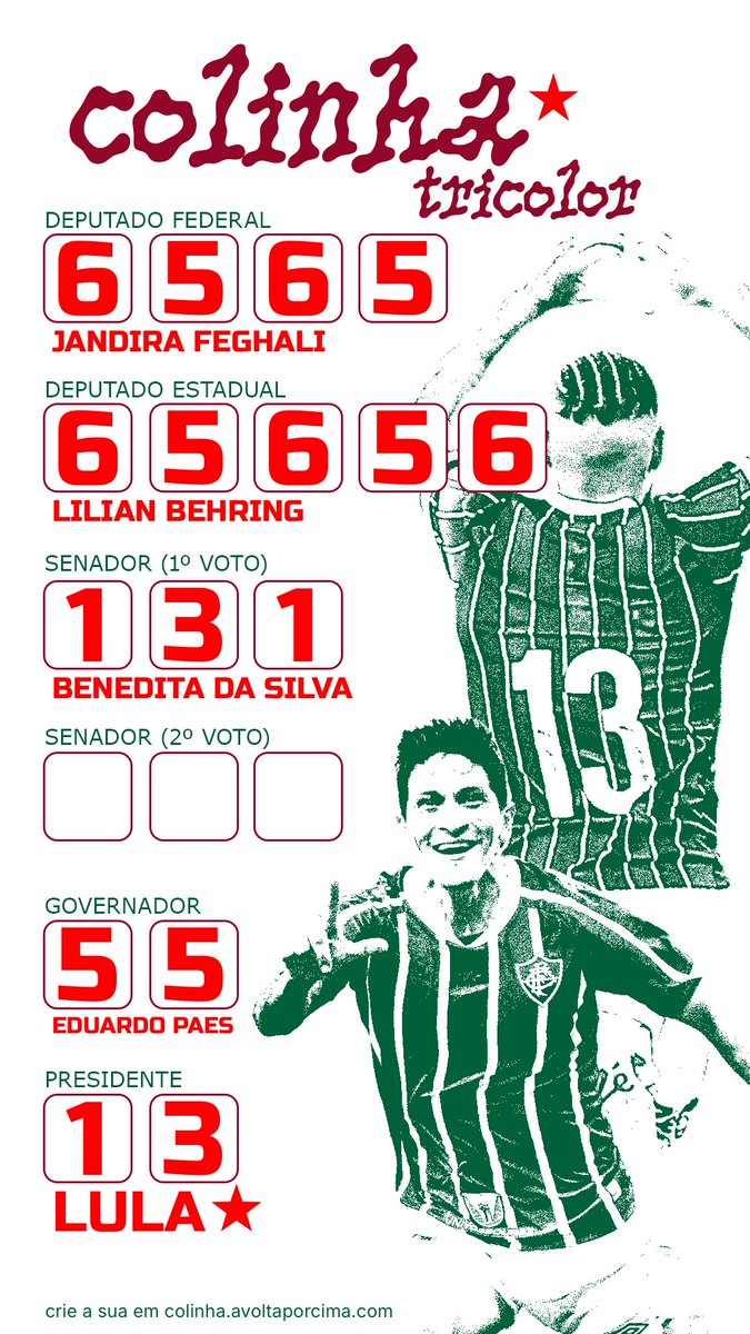 duducampos65's tweet photo. Bora eleger quem luta pelo Brasil! https://t.co/iBcup4TAl9