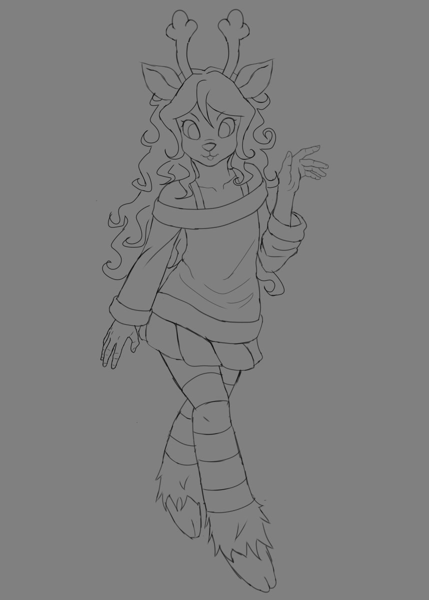 atlanticArtist_'s tweet photo. noelle wip https://t.co/NVHRIXHkCA