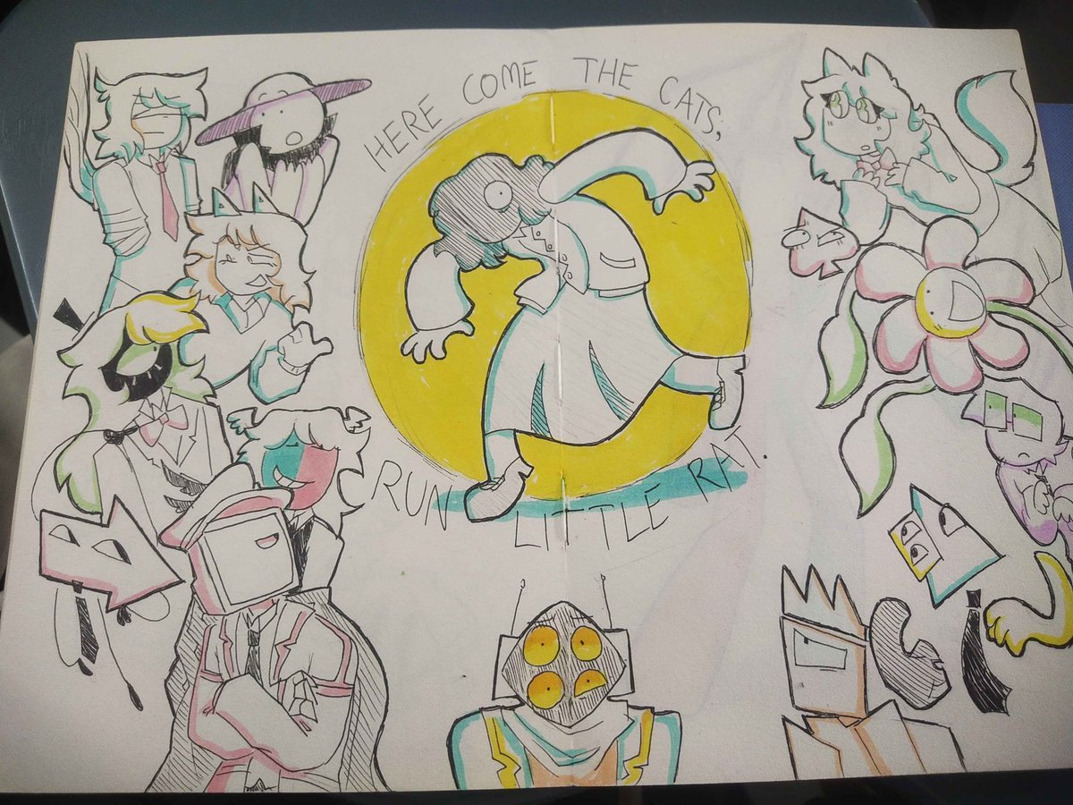 div2izeary's tweet photo. friends gave me new markers for my birthday last month oughgh . ] https://t.co/BaLa2OOs5a