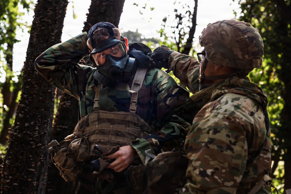 MDW_USARMY's tweet photo. U.S. Army Soldiers assigned to the 3d U.S. Infantry Regiment (The Old Guard) conducted E3B medical lane testing at Fort Belvoir, Virginia, Sept. 24, 2026. The testing included simulated casualty care, medical evacuation procedures, casualty movement, tourniquet application, medical skid operations and treatment of simulated battlefield injuries. The hands-on lanes evaluated Soldiers’ ability to assess, treat and safely transport casualties while operating in a realistic field environment.

Maybe you are wondering...what is does E3B mean?  This acronym is the name of the testing Soldiers go through in order to earn an "expert" badge, either the Expert Infantryman Badge (EIB), Expert Soldier Badge (ESB) or Expert Field Medical Badge (EFMB).

Have you earned one of these expert badges? Leave a comment and tell us what the test was like for you!

@USArmy photos by Cpl. Jesus Menchaca and Spc. Santiago Lepper