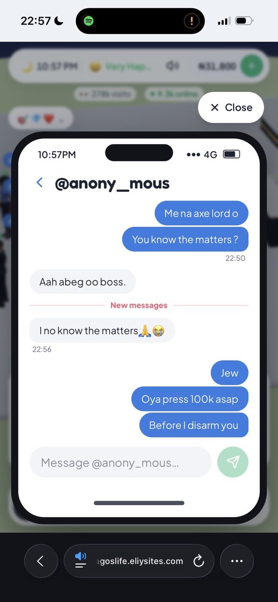 killbika7's tweet photo. even for game i no dey joke😡 https://t.co/vLzo7g0ZqR