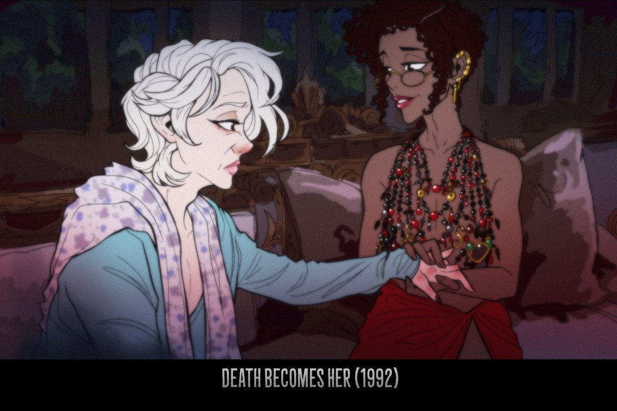FletchIsNeat's tweet photo. ~My Little Black Heart: Death Becomes Her~

I wanted so badly to do that one shot of Alastor as Lisle that I ended up doing THREE PICS for this one hahaha help me

queer camp classic y'all

Get this print and SO MUCH MORE! https://t.co/mqJz4jgENo

#radiodust #alastor #angeldust https://t.co/QaAUeSFb1L