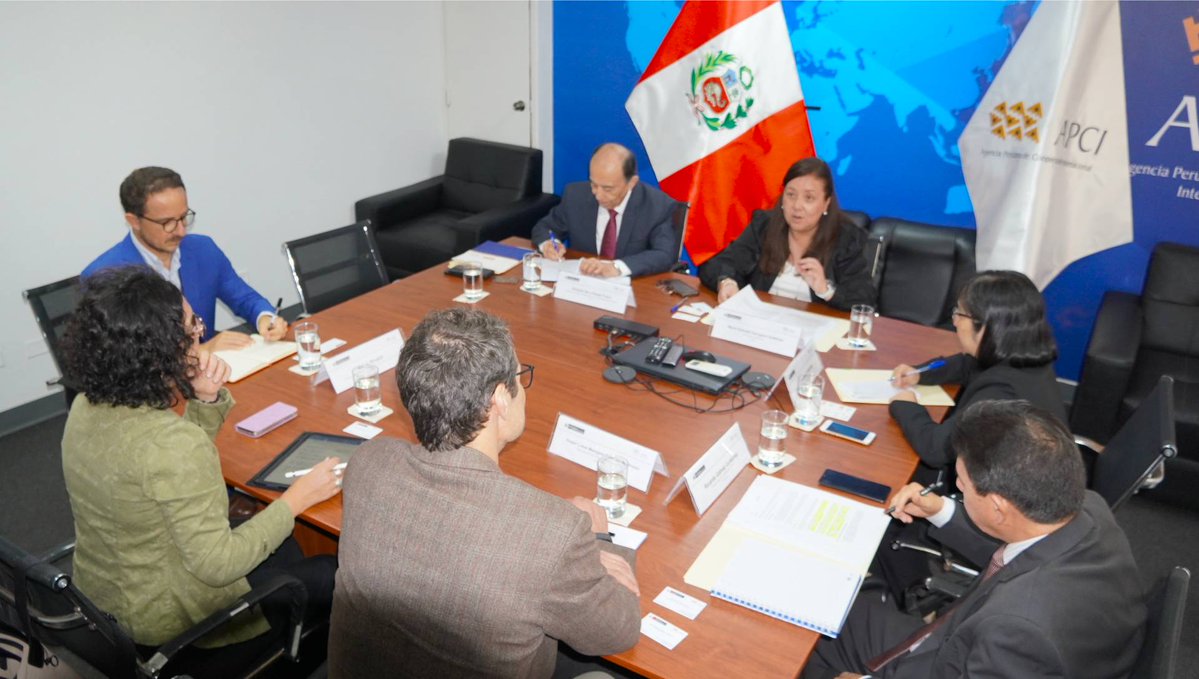 apciagencia's tweet photo. 📢#APCI y #UNFPA reafirman compromiso para impulsar la #cooperación internacional en beneficio de la población peruana 🇵🇪
Ver nota 👉
https://t.co/isTHUjqJjC https://t.co/eqDIJXTOgV