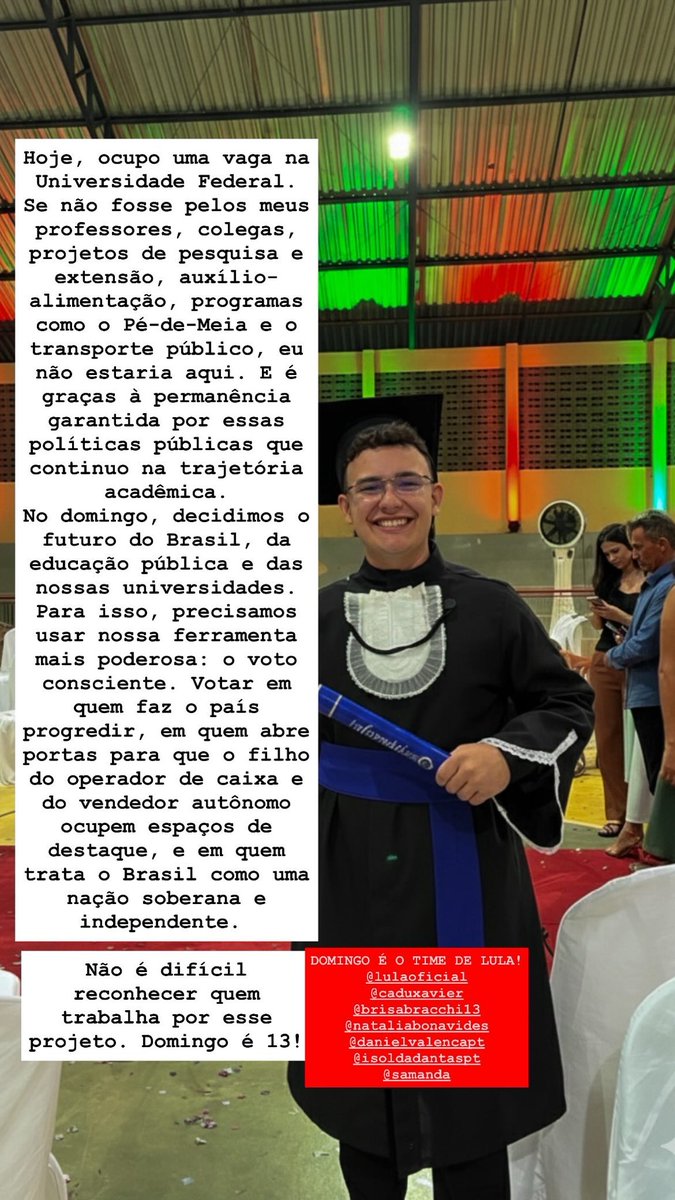gkverdin's tweet photo. Enquanto eu estiver vivo, a educação brasileira sempre terá alguém disposto a defendê-la!

Dito isso, Domingo é 13⭐️❤️ https://t.co/lLxaTnWviu