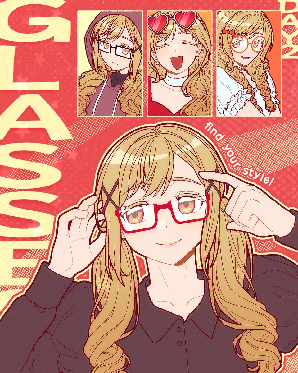 rairakkyue's tweet photo. 【 #arisatober2026 】day 2 - glasses, find your style!

i spent more time on this than expected uhh I TRIED SOMETHING NEW!! 🥹

#バンドリ #bandoriart #市ヶ谷有咲 https://t.co/RwHchBILPs
