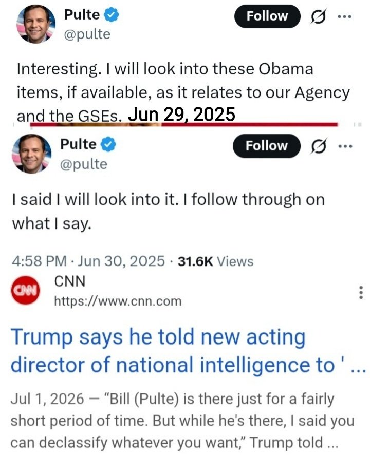 MIA95629998's tweet photo. @LauraLoomer How about an unbiased, honest report, Laura?

18yr+ Govt FRAUD Cship of Fannie Mae and Freddie Mac 

Trump continues to STEAL from American Retirements/ PrivateProperty 

Warrants &amp; 2nd SeniorP repay is THEFT

Pulte, Bessent, Lutnick all facilitate the theft

#FANNIEGATE @pulte https://t.co/CsNKf5SMN5