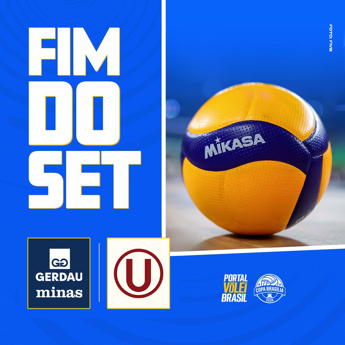 portal_volei's tweet photo. ✅ FIM DO TERCEIRO SET! #CopaBrasilia

🏐 (0) 🔵 Gerdau Minas 23x25 Universitário 🟤 (3) https://t.co/3fGM3UF94S