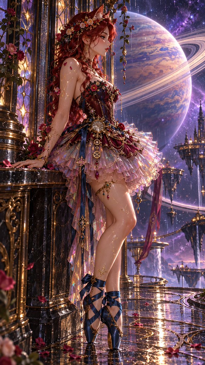 CosSolidarity's tweet photo. At the edge of the celestial city, she kept watch over a love story the universe had not finished writing.

#AIArtistCommunity #AIArt #DigitalArt https://t.co/Rirl7NvGBw