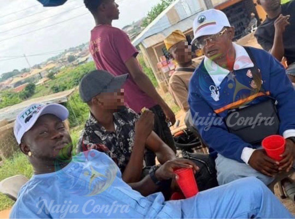 naijaconfra's tweet photo. OSOGBO, OSUN: Naija Confra has obtained a picture of the 2 notorious Eiye (ACN) cultists, Small Rugged and Osha, taken a few hours before they were k**led by the Aye (NBM) cult group in the Owo-Eba area of Ilesha Garage, Osogbo, Osun State. Osha posted the picture around 2pm while they were enjoying themselves around Peka’s Bar, before the NBM att@ckers struck around 4pm. Several others were also hit in the incident, including innocent non-cultists and a member of another cult group. (Videos on TG)

(Details of what happened in comments section)