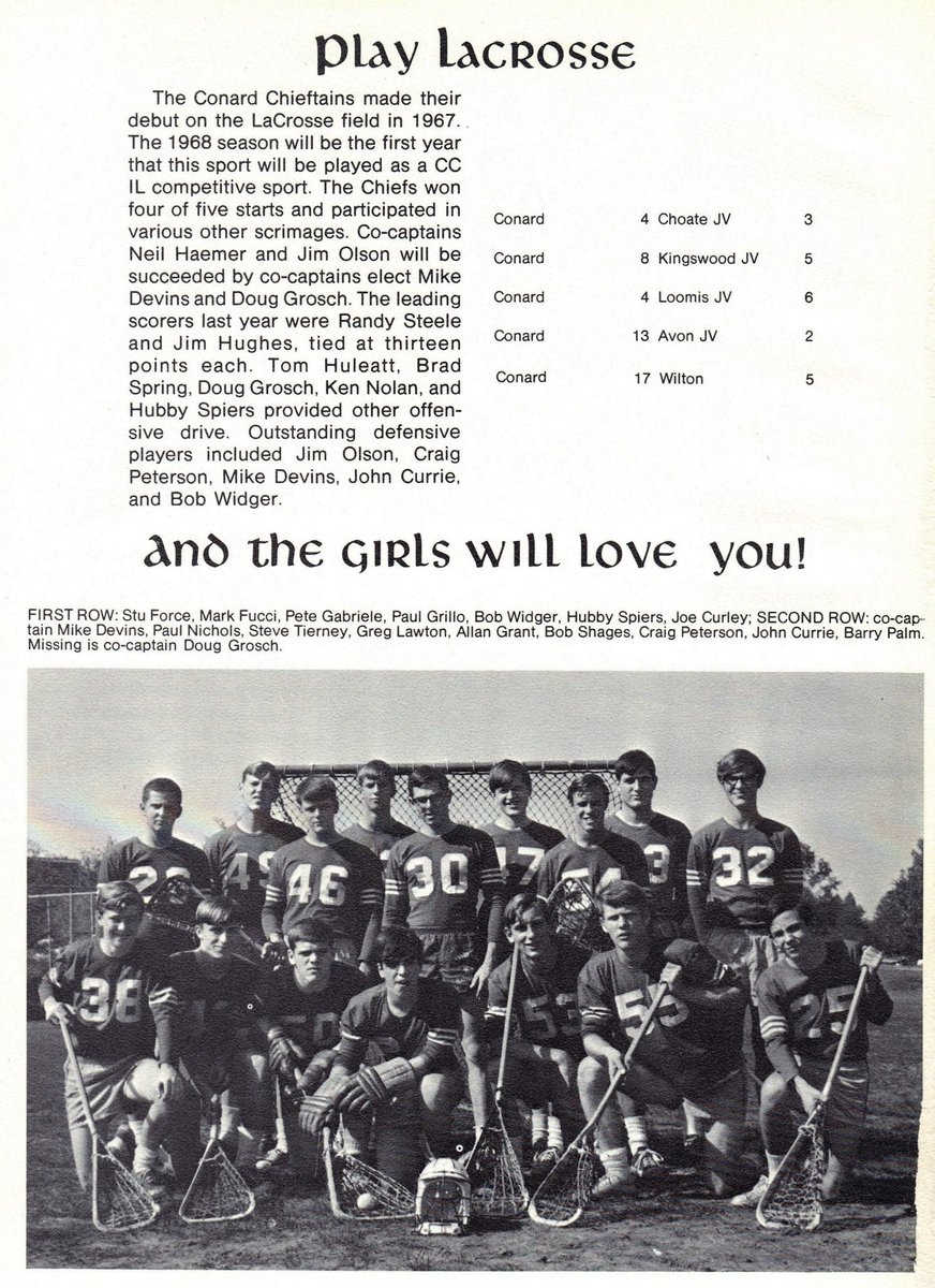 LaxBrand's tweet photo. Conrad Chieftains! https://t.co/HmIs6hWZy3