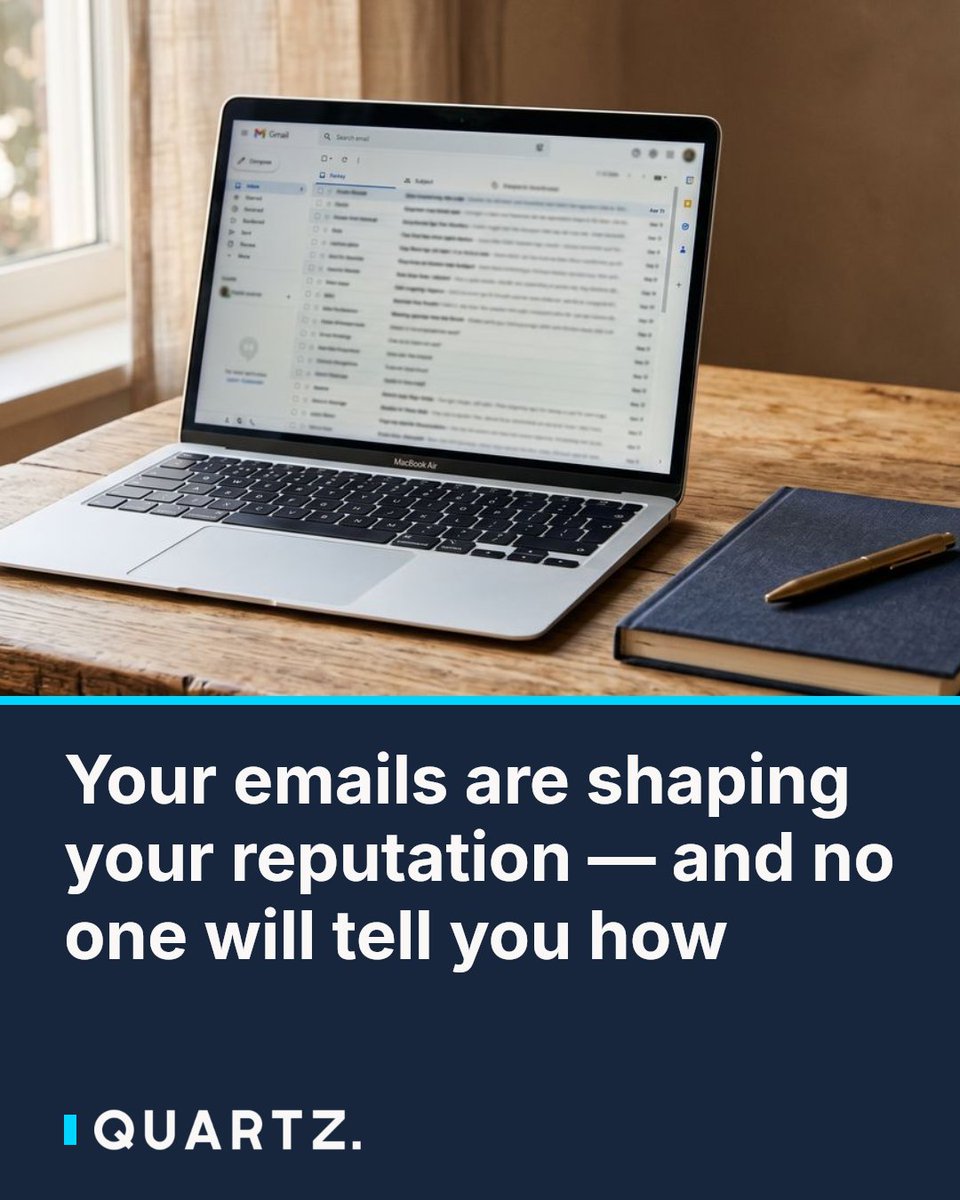 qz's tweet photo. Your emails are shaping your reputation — and no one will tell you how
Almost no one gets honest feedback on their email habits, yet recruiters, clients, and executives quietly form opinions based on a few lines of text. These
#EmailEtiquette #ProfessionalImage #WorkplaceSkills https://t.co/jOAOZ0XoRZ