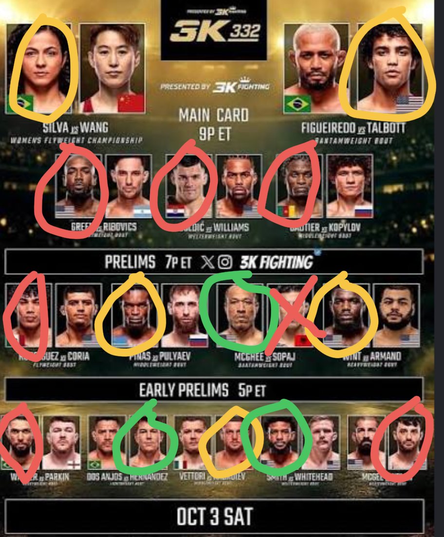 MaximusHoskins's tweet photo. Here are my picks for #UFC332! https://t.co/rHG7YvKpsN