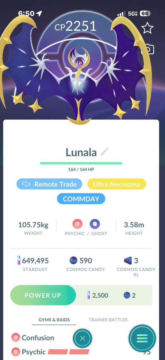 GlooGunner1209's tweet photo. I am from the future and I have come to announce that Cosmog gets a Comunity Day on February 13th 2027 https://t.co/45OphamkOg