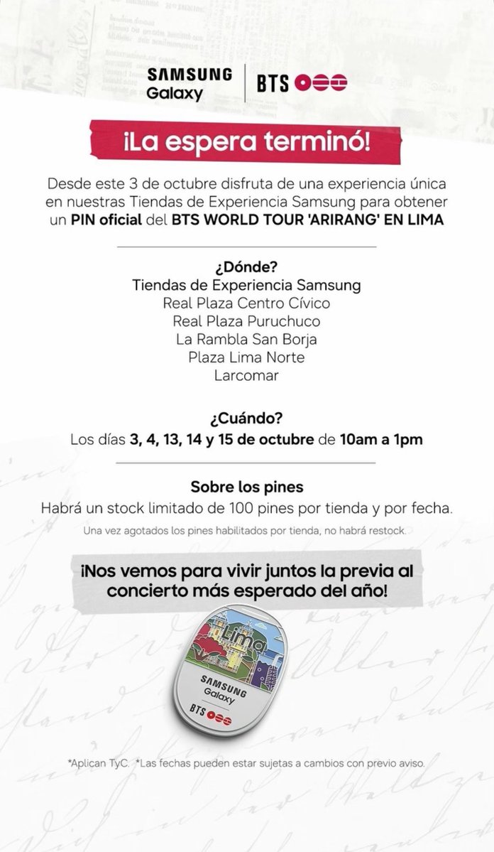 97milkjk's tweet photo. ‼️YA SALIÓ LA INFO DE LOS PINES SAMSUNG PERÚ ‼️ https://t.co/9HCrktDGLt