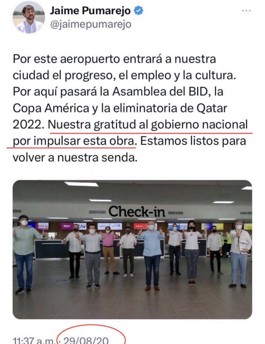 UnCafePorQuilla's tweet photo. Con la nueva inversión al Cortissoz se confirma que @IvanDuque mintió, la charista @karenabudi no pudo salvar la obra y el entonces alcalde charista @jaimepumarejo fue cómplice del desastre por callar ante todas las denuncias de una obra inconclusa y mal hecha. https://t.co/0ZYBlsKrbR