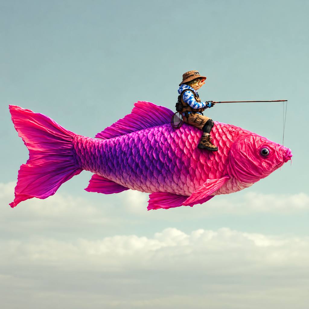 Fishonhooked's tweet photo. Small fish, big pond. https://t.co/z6tTrMyQqU