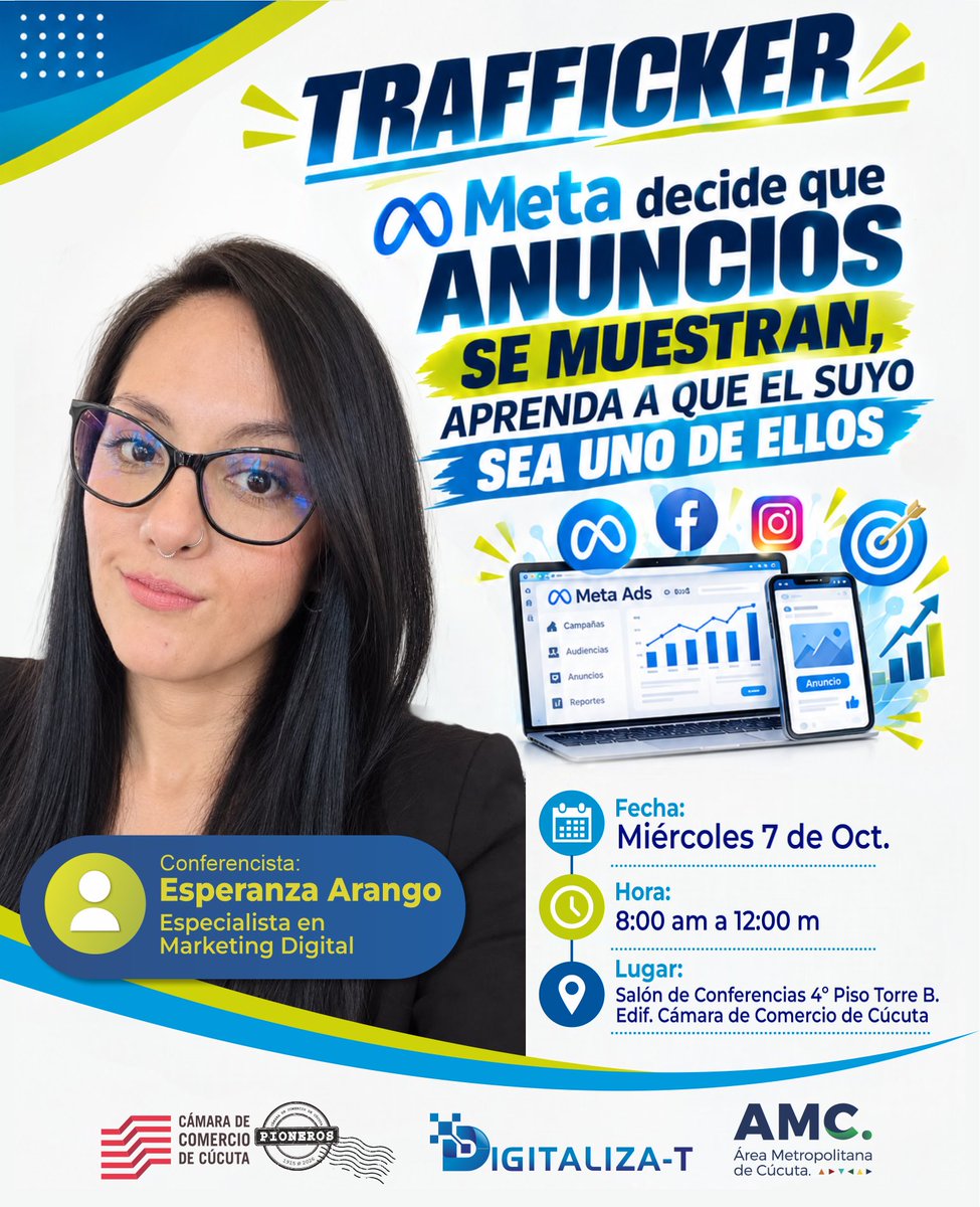 cccucuta's tweet photo. Una nueva semana y nuevos talleres pensados para emprendedores, comerciantes y empresarios que quieran fortalecer sus conocimientos y hacer crecer sus negocios https://t.co/BE5BX6CfMN