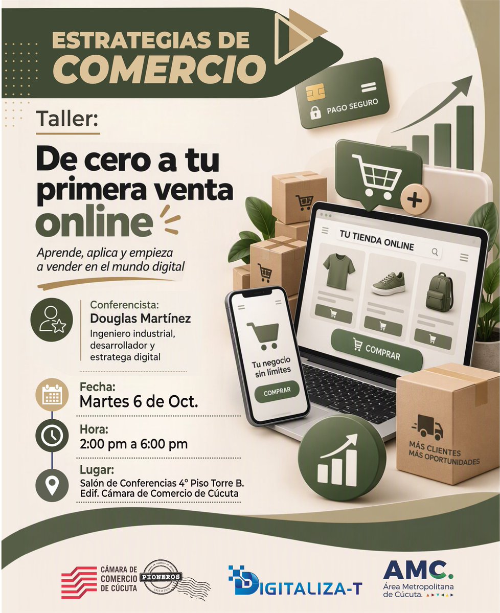 cccucuta's tweet photo. Una nueva semana y nuevos talleres pensados para emprendedores, comerciantes y empresarios que quieran fortalecer sus conocimientos y hacer crecer sus negocios https://t.co/BE5BX6CfMN