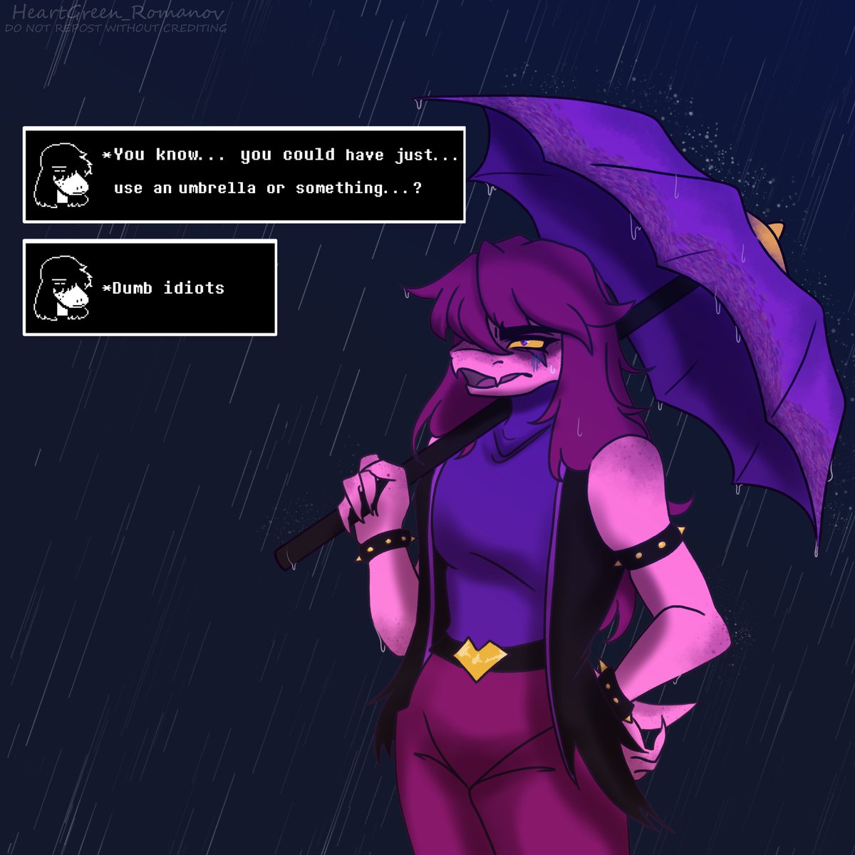 HeartgreenY's tweet photo. Day 3: Sharing☔️🌧️

[  #kralseitober2026 #kralsei #deltarunefanartㅤㅤㅤㅤ #kris #ralsei #deltarunechapter5ㅤ #deltaruneart #susie #kralsusie #fungang ] https://t.co/2UjaM9gbUe