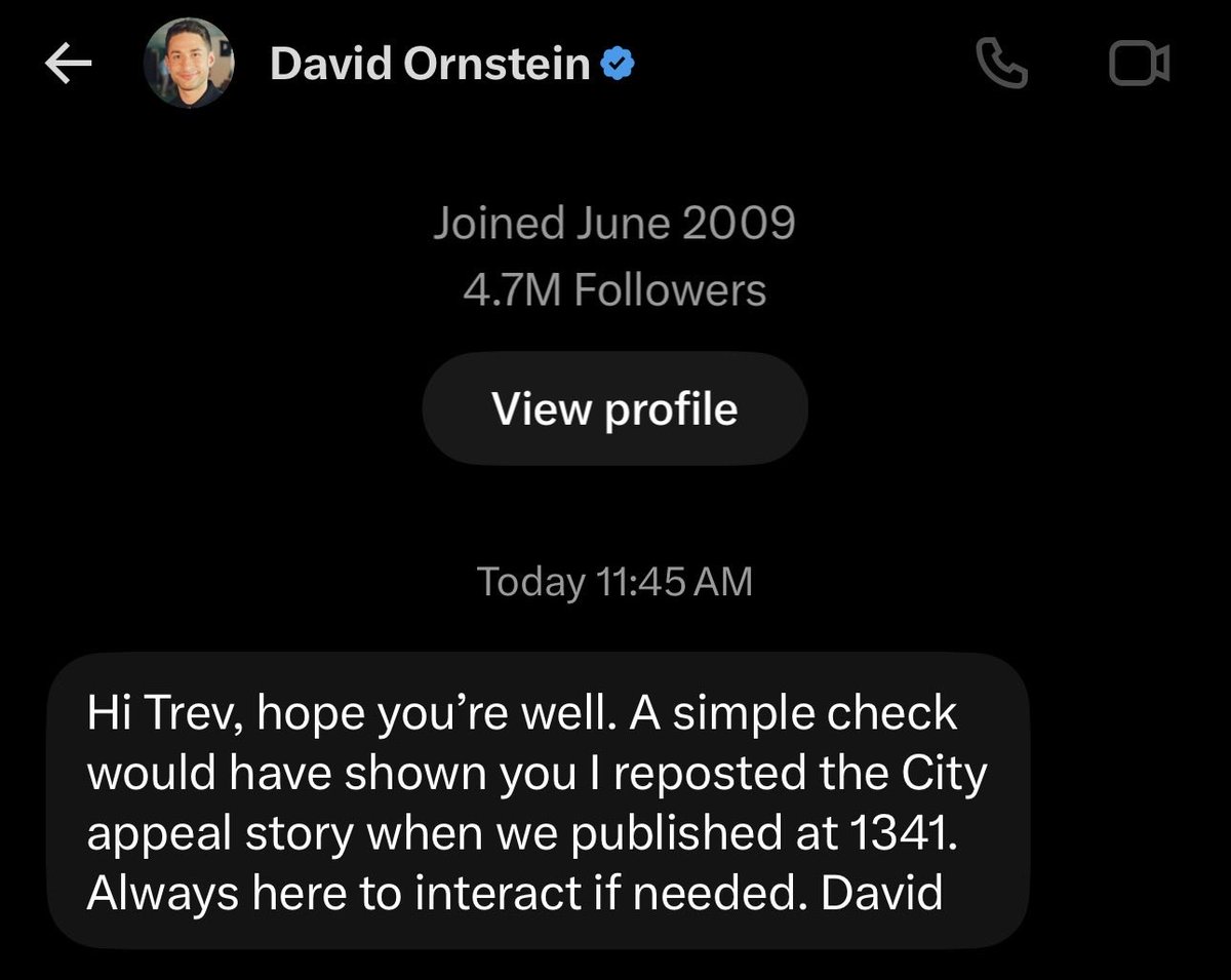 trevsenpaii's tweet photo. Ornstein actually DM’d me after I gegenpressed him😭😭 https://t.co/ZZwbLiSHUZ