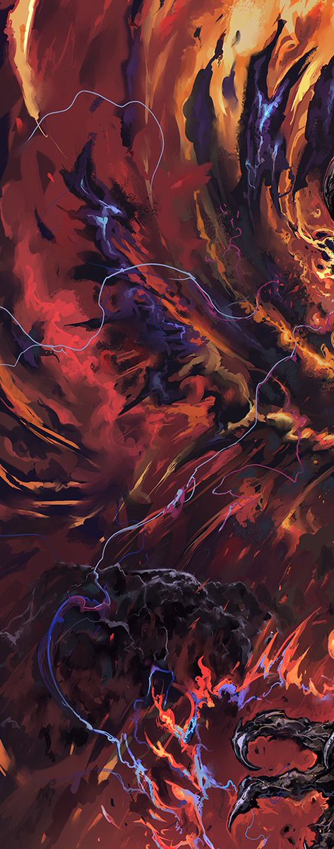 CcrawlerArt's tweet photo. Ifrit unleashes Hellfire! https://t.co/g2Pjw8etDo