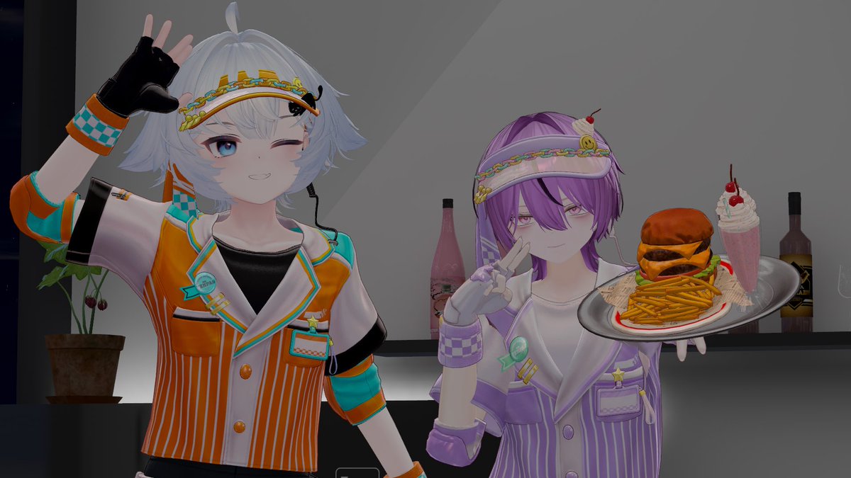 Aru_vrc_'s tweet photo. 改変終わってネキも居たのにネキとの写真一枚も撮ってねぇ！！！！！
ボケナスゥ！ https://t.co/c6DWWwkkZ5