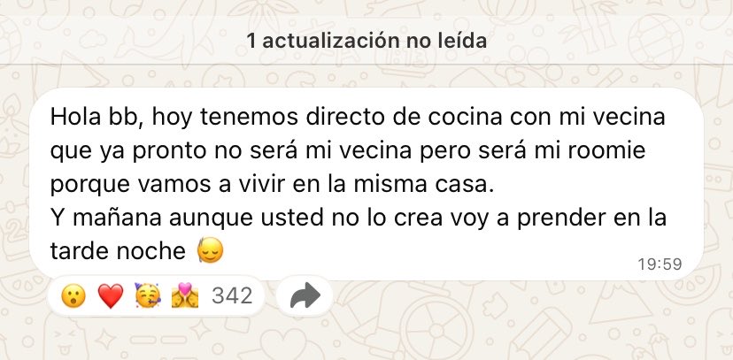 jochigg_'s tweet photo. Hoy hay viernes de vecinas y mañana ari prende, qué tipo de milagro es este??? AAAAAA https://t.co/aDCTQF4EZH