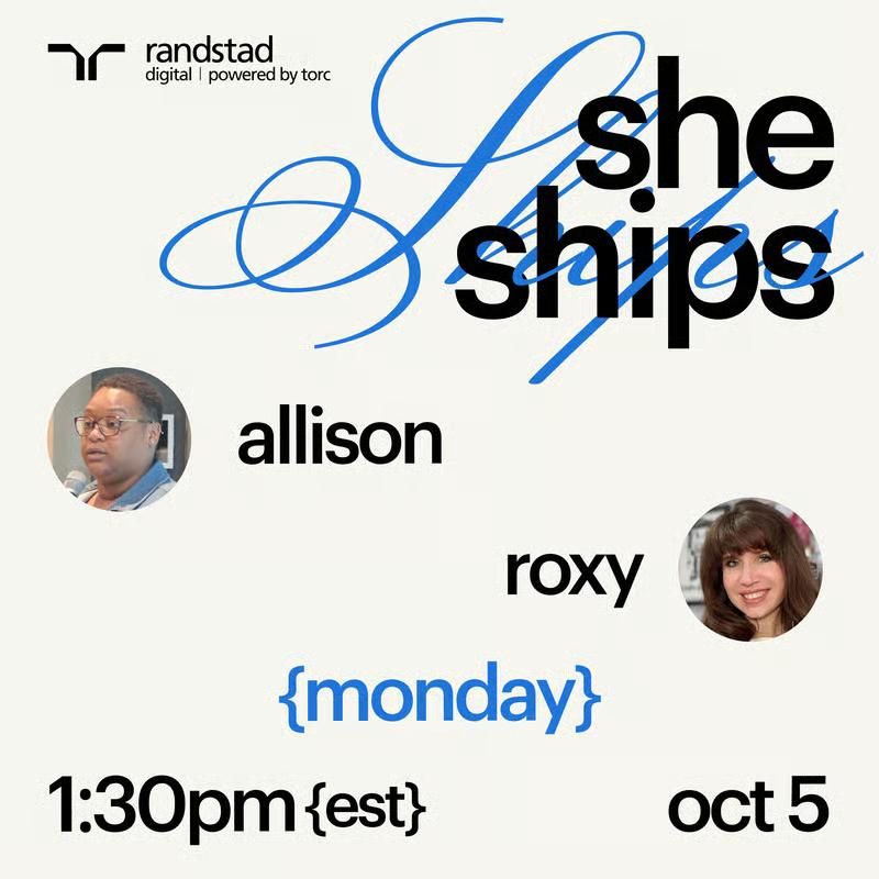 torcdotdev's tweet photo. For @kolor_koded_101, tech has been about building something that actually matters. Web Dev, AI, low code/no code, all pointed at improving people's lives and communities.

she joins @roxanacodes on @SheShipsPodcast, 10/5

rsvp: https://t.co/K48yxVWF1d

#Womenintech https://t.co/BPOBsyjptR