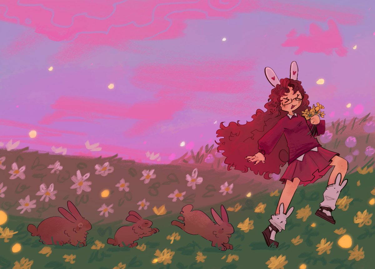 green_mess_'s tweet photo. day 3 - biome
zoe in a meadow https://t.co/YhtyQXfiAc