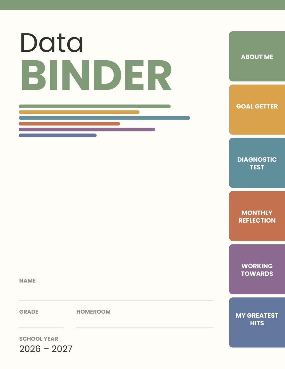 mrshowell24's tweet photo. Data Notebook - Track growth all year long with a data notebook. Watch your students see their own progress! 📊 https://t.co/g13WTAKzIH https://t.co/ErOrzn8kDl