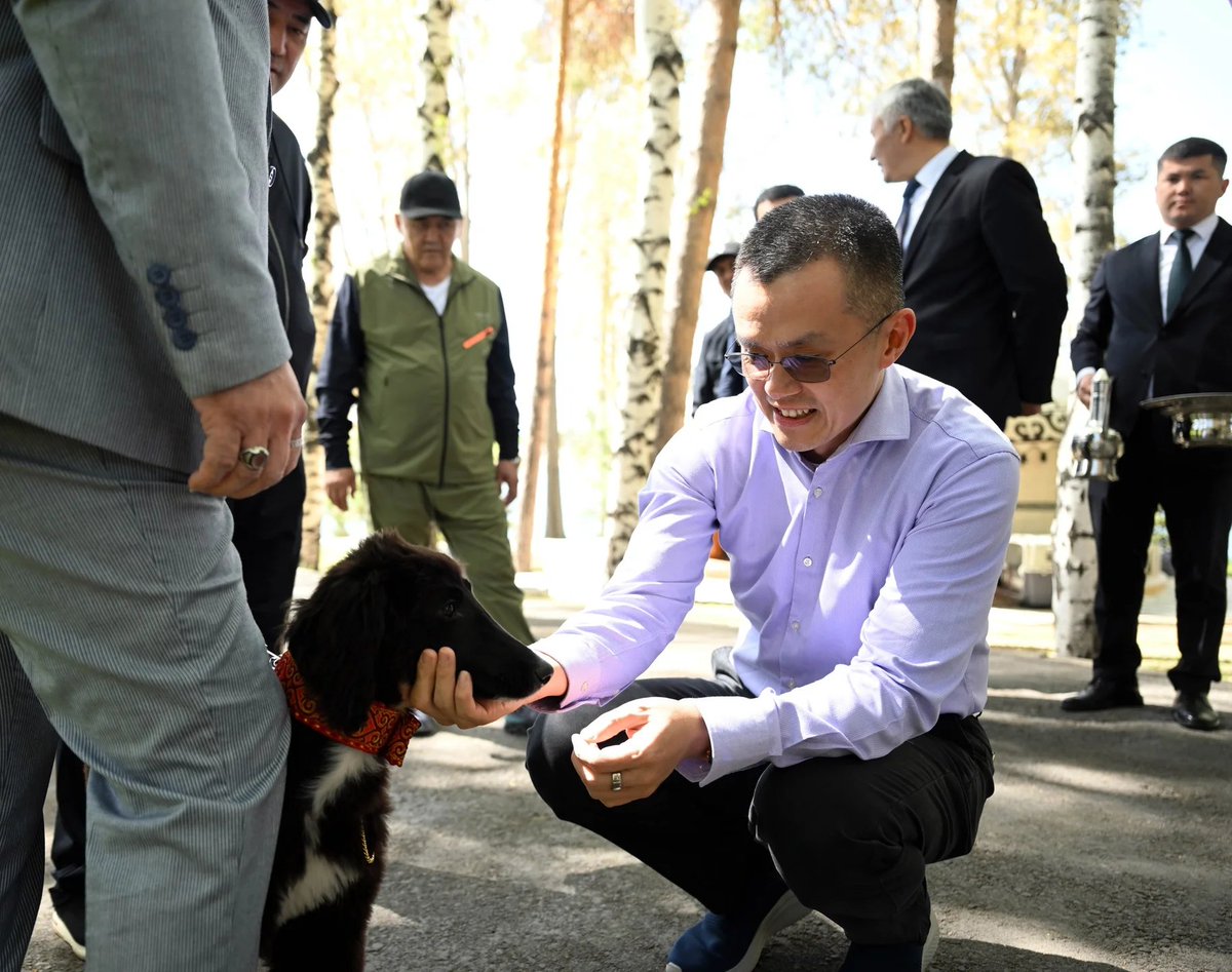 0xddds's tweet photo. @cz_binance @TuanNguyen_6789 is this your dog? https://t.co/AOS2v8aPtz