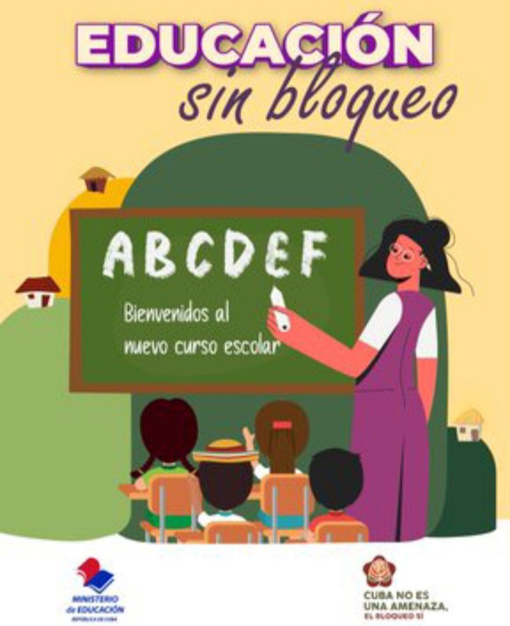 SGEPMTZ's tweet photo. 📚🇨🇺 La escuela cubana resiste
El bloqueo de EE.UU. y el cerco petrolero golpean nuestras escuelas: apagones, combustible y materiales.
Maestros, familias y estudiantes sostienen el curso con heroísmo cotidiano. Educar es defender la Patria. ✏️❤️
#CubaNoEsUnaAmenaza https://t.co/oXUg3wHP0l