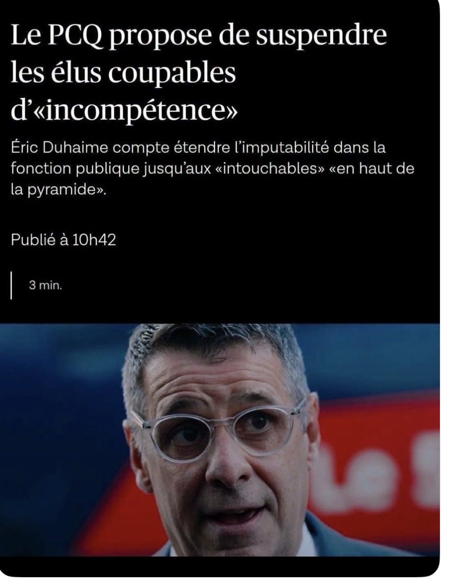 Stphanebreton4's tweet photo. Une loi anti corruption qui ne laissera plus les élus imputable 

Juste pour ça vous devriez tous voter conservateur https://t.co/ghDRgD3yvU