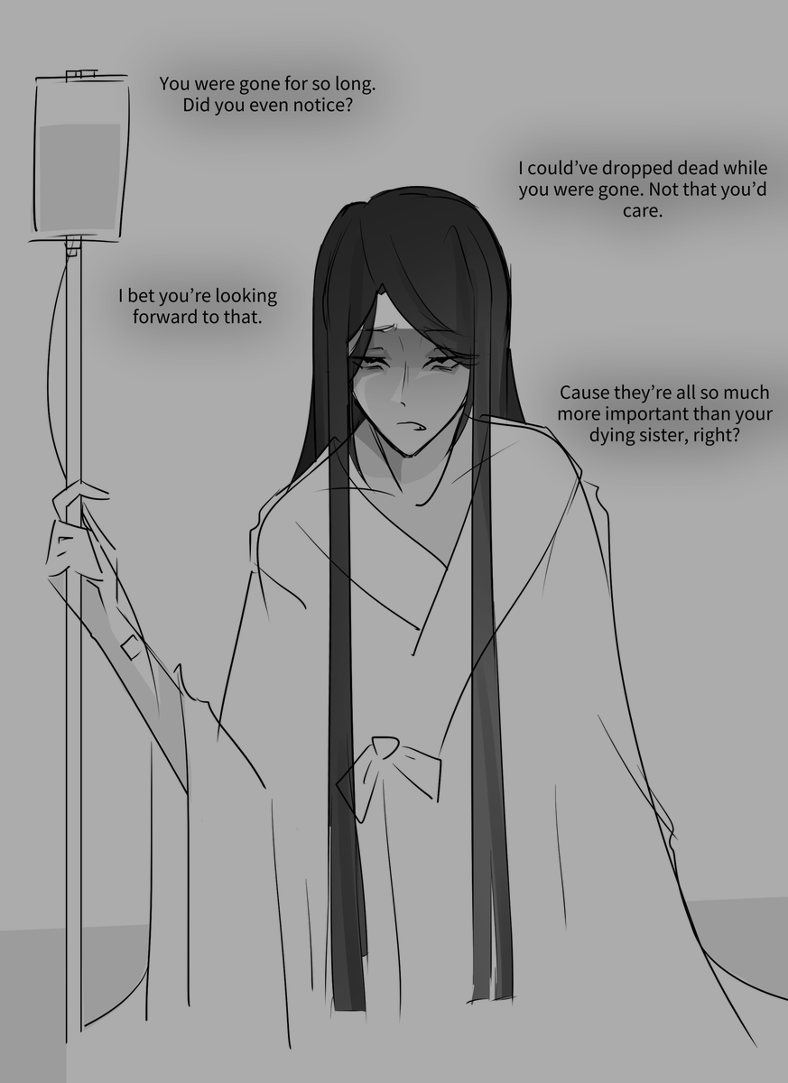 UltKiki's tweet photo. My interp of kiyo's sister
Ultimate guilt tripper or something https://t.co/Epgl8G0pFm