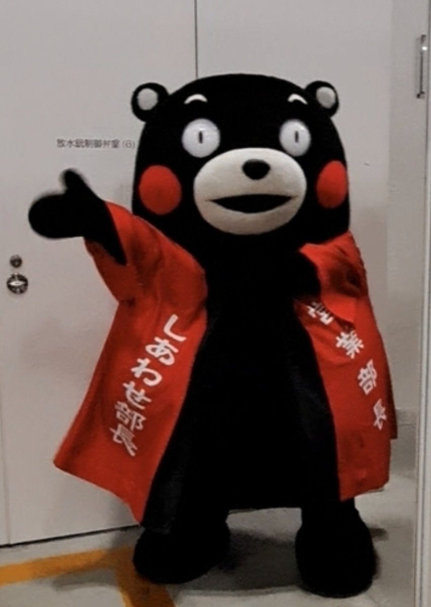 ryokos16's tweet photo. @55_kumamon くまモン、おはくま－♥️
むぞらしか～💞
今日は羽田空港でよろしくまー🥰 https://t.co/6WsBqIj96q