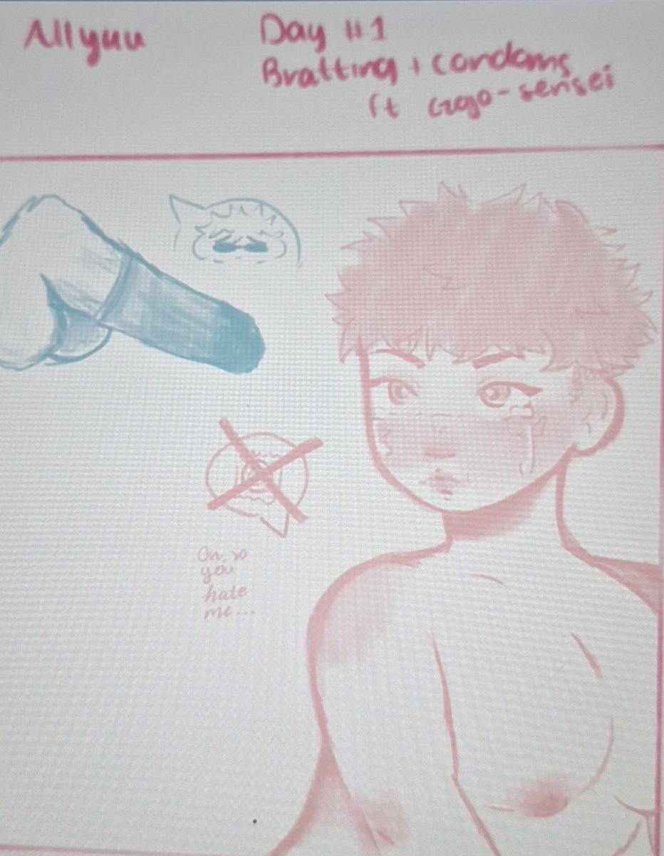 mqcrsm's tweet photo. Kinktober Day 1! Condoms + bratting #goyuu

I'm already late with ts lol https://t.co/9ZVS4KqCET