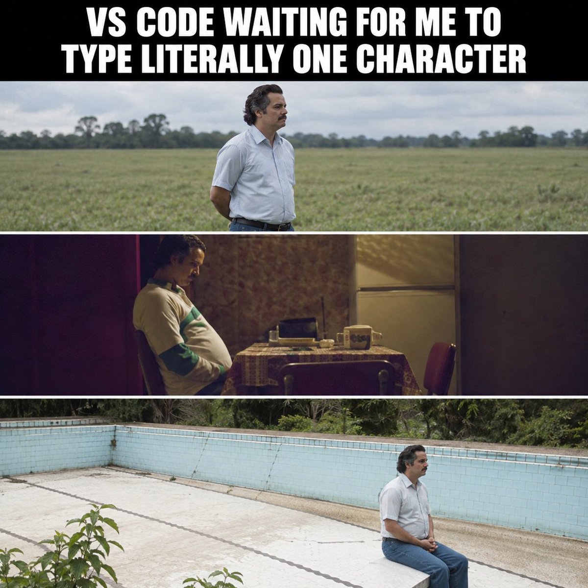 sam_recurse's tweet photo. the ide died peacefully in its sleep. cause of death: nobody codes anymore.

agents wrote the code, reviewed the code , and explained the code to the guy whose name is on the commit. https://t.co/ucbHnJsc0G