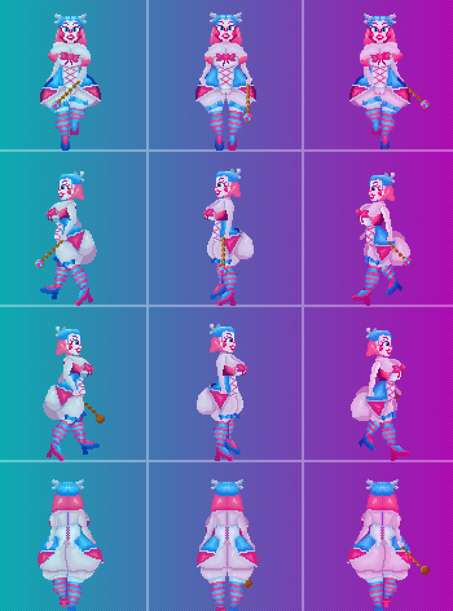 JustAPerson3000's tweet photo. LustBot Simulator    
~~~   
DevArt #7:
First animatronic done!
Character by @RazzleNeo https://t.co/YPwljlFUn9