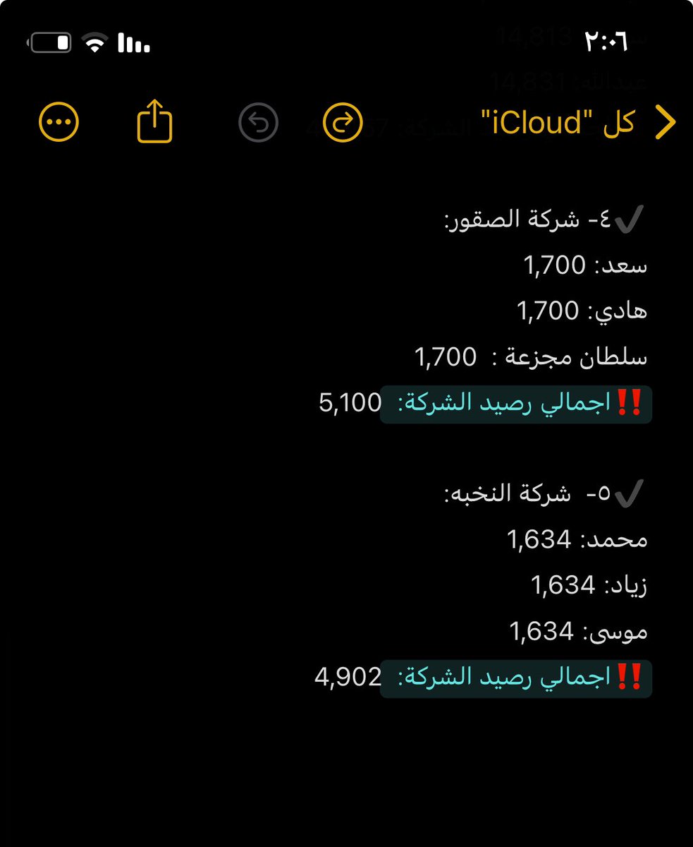 wr____d's tweet photo. ارصدة متسابقين رحلة المليون
#رحلة_المليون72 https://t.co/aLffFmGdbd