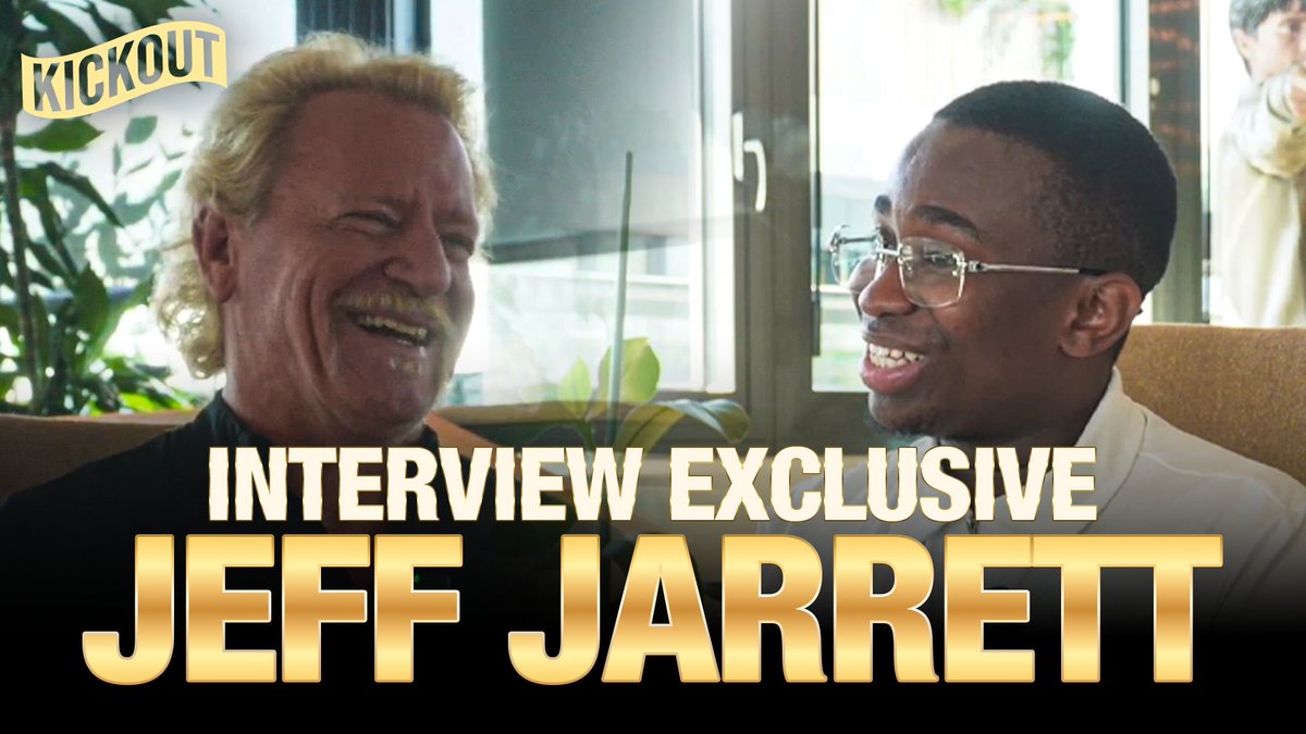 Kickout_TV's tweet photo. 🚨🚨🚨🚨🚨🚨🚨🚨🚨🚨

📺 KICKOUT TV 📺

Contenu EXCEPTIONNEL aujourd'hui : Interview exclusive avec « Double J » !

Remerciements à @RealJeffJarrett, @WarnerTVNext et @AEW.

🎨 Miniature et sous-titres réalisés par @eriiclive.

👉🏿 https://t.co/hC4jxgxCW2 https://t.co/hICkVqcGsw