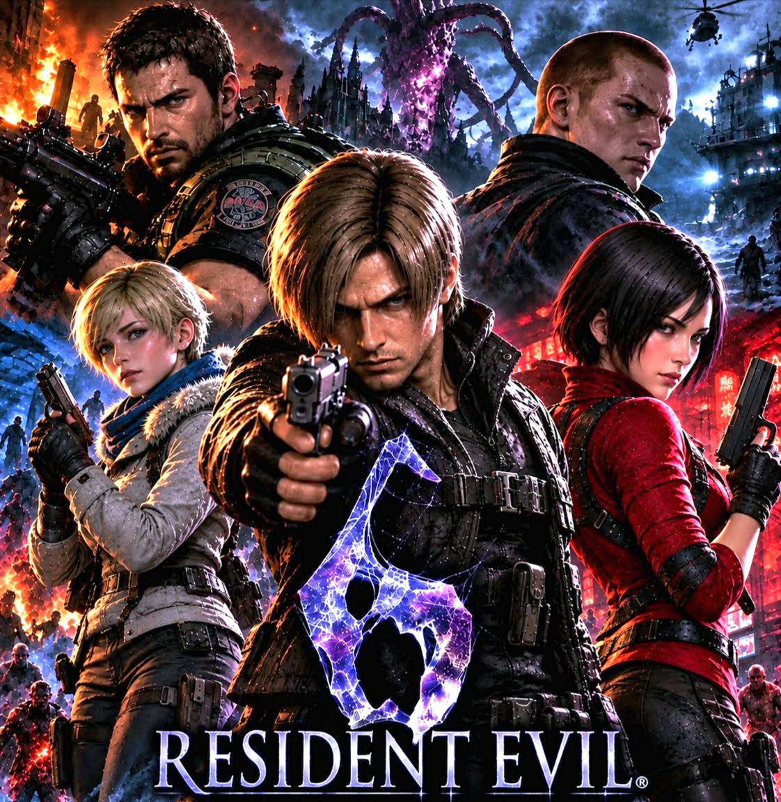 Hocine_19_82's tweet photo. 🔰💙Resident Evil 6💙🔰
🌟14 years of chaos,conspiracies,and survival. Resident Evil 6 brought together destinies scarred by horror in a global-scale battle🔥
#Adawong #leonskennedy #ResidentEvil #ResidentEvil6 #ResidentEvilRemake #ResidentEvilFans #REFans #Capcom  #ChrisRedfield https://t.co/pfmIJa4y40