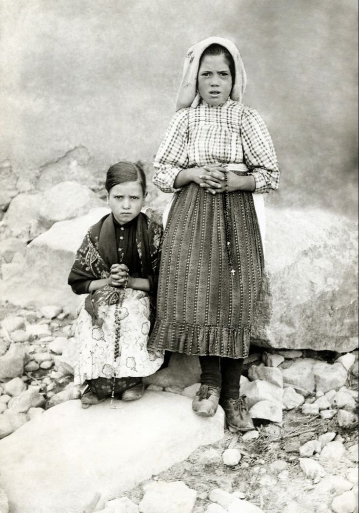 JustAdaugoijele's tweet photo. Jacinta was deeply moved by the vision of Hell and the call to sacrifice for sinners:

Near the end of her life, she said (to Lúcia):

In a short time now I am going to heaven. You are to stay here and say that God wishes to establish in the world the devotion to the Immaculate Heart of Mary. … Tell everybody that God grants graces through the Immaculate Heart of Mary; that people are to ask her for them; and that the Heart of Jesus wants the Immaculate Heart of Mary to be venerated at his side. Tell them also to pray to the Immaculate Heart of Mary for peace, since God has entrusted it to her. Oh that I could put into the heart of everybody the flame that I feel burning within my breast and which makes me love so much the Heart of Jesus and the Heart of Mary.” 
St. Jacinta Marto, pray for us