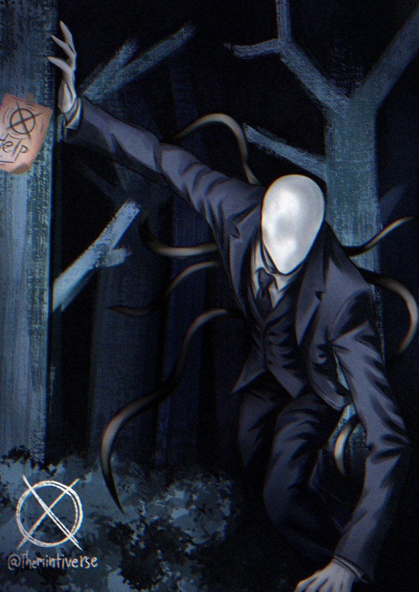 themintiverse's tweet photo. Slenderman :P 
#Slenderman #fanart #creepypasta https://t.co/kWp1sHkuu7