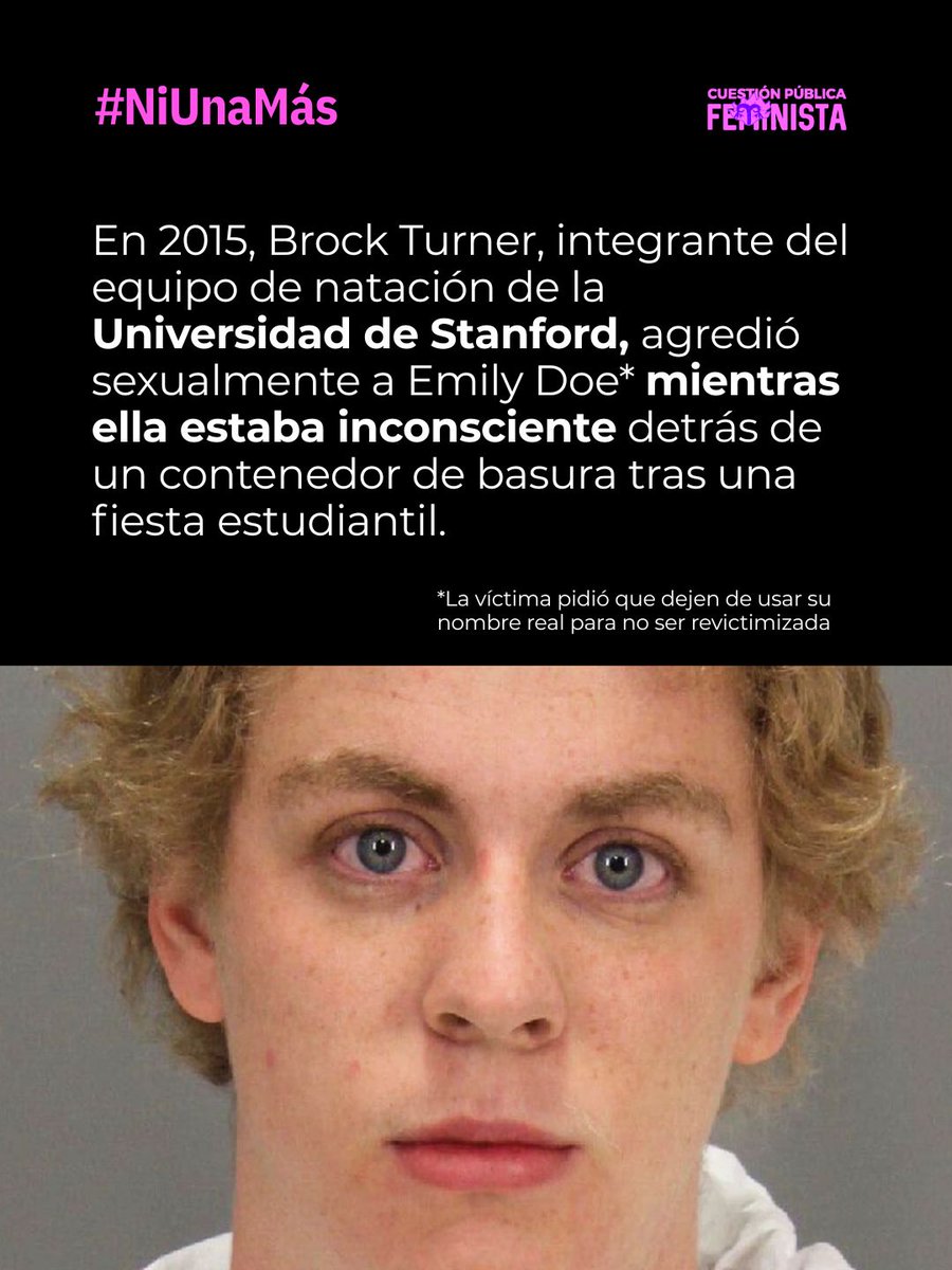 cuestion_p's tweet photo. Sumisión química, agresiones grupales, condenas reducidas por "buen comportamiento" o justificativas por impunidad. Lo que pasó en Cornell con Jane Doe es solo un reflejo más de una realidad estructural que se repite en campus universitarios una y otra vez: desde Stanford con Brock Turner hasta la Universidad de Columbia o Vanderbilt. 🧵