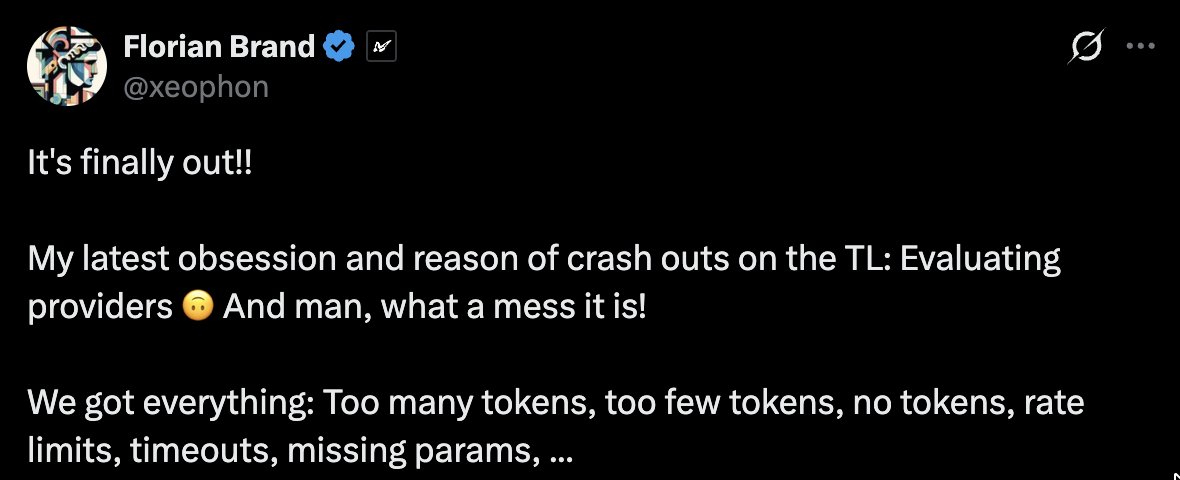 rasdani_'s tweet photo. what do you do if you're frustrated with inference providers?

become one. https://t.co/qQN9yO875c